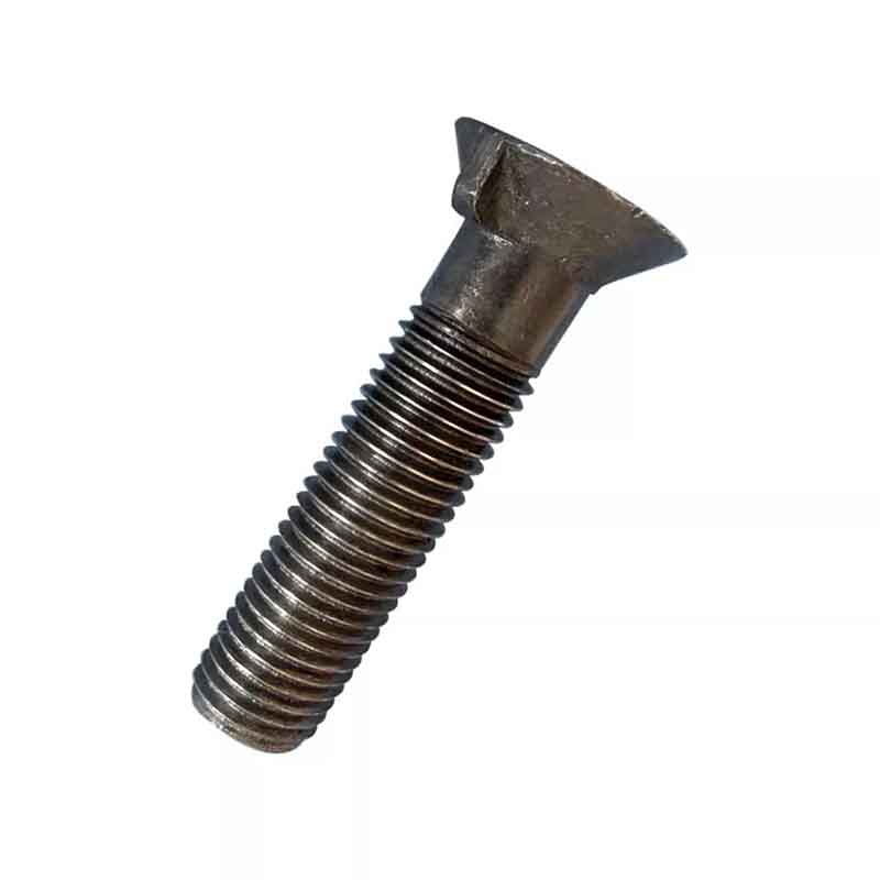 40 ° Countersunk fej eke csavarok nehéz kulccsal