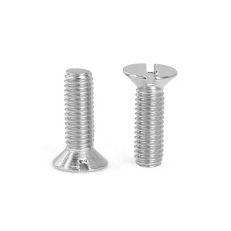 80 ° réselt, a Countersunk fejcsavarok csonka