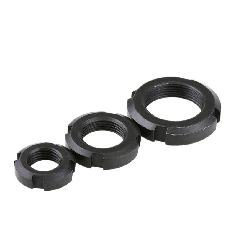 Küldetéskritikus hornyos reteszelő kerek anya