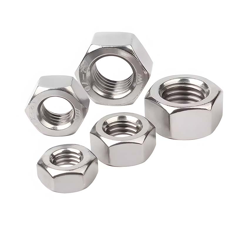 Egyetlen Chamfered Hex Nut
