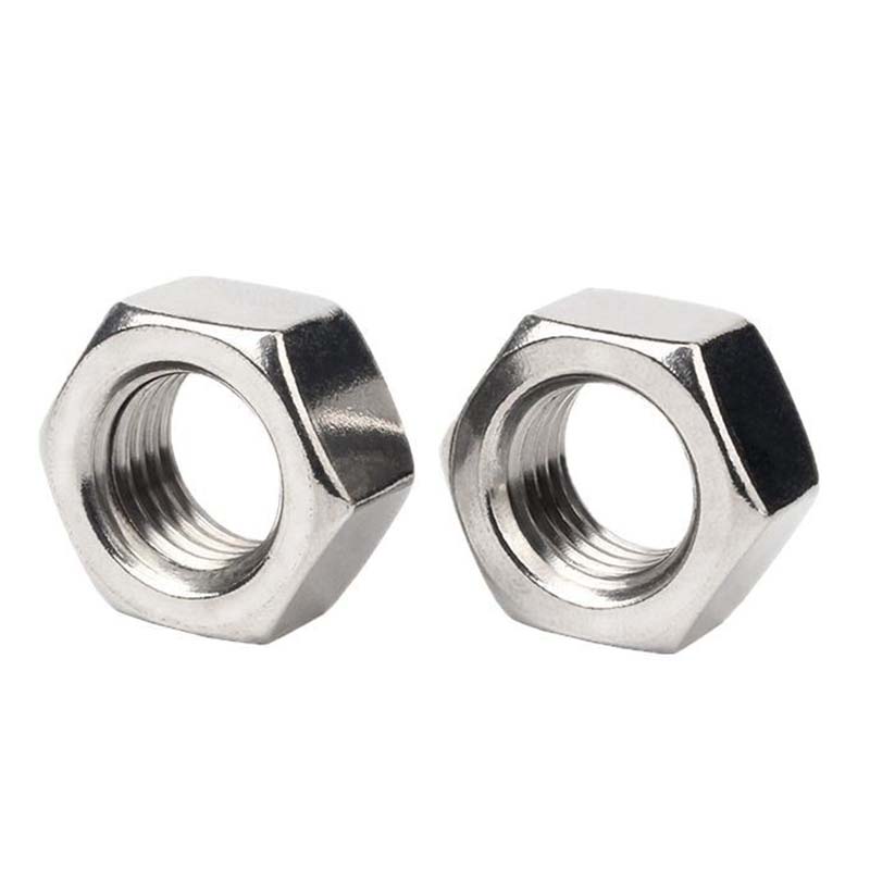 Egyetlen Chamfered Hexagon Foundation Nuts