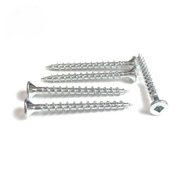 Négyzet alakú nyílás 80 ° Countersunk fejcsavarok