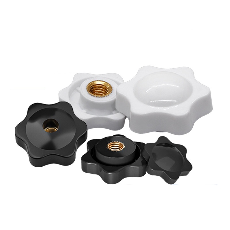 Csillag alakú gomb fogantyú anya